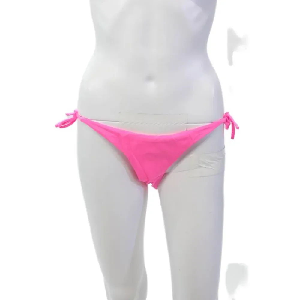 Peixoto Womens Swimwear Tied Cheeky Pull-On Bikini Bottom Pink Size S